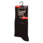 Κάλτσες Linea D'oro  Χωρίς Ραφή 2 τεμ. Μαύρο