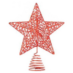 Κορυφη Δεντρου, Κοκκινη, Πλεγμα, 20x25cm