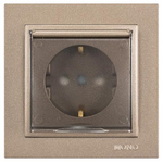 Πριζα Σουκο Καπακι 16a Light Fume με Παιδικη Προστασια Fume