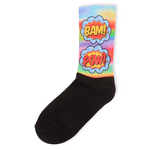 Γυναικείες κάλτσες με σχέδιο Trendy Bam Pow Πολύχρωμο