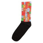 Αντρικές κάλτσες με σχέδιο Trendy Jazz Colors Πολύχρωμο