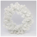 Στεφανι 50cm, 80 Tips (Παχος των Tips 8cm), Λευκο Χρωμα