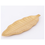 Φυλλο Ξυλινο, Πιατελα, Χρυσο, 58x21,5x2,6cm