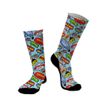 Unisex Printed κάλτσες Dimi Socks Black Friday Πολύχρωμο