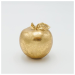 Μηλο Πολυρεζιν, με Φυλλαρακι, Χρυσο, 8x10.5cm