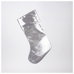 Καλτσα, Μεταλλικο Ασημι, 49cm