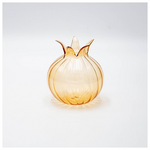 Γυαλινο Ροδι, Διαφανο Μελι, 9.8cm