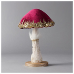 Βελουδινο Μανιταρι Κοκκινο, 16x16x23cm