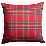 Μαξιλαρι Κοκκινο Καρο, 40x40cm