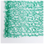 Φραχτης Pvc, Πρασινος με Glitter, 1x10cm (Τιμη ανα Μετρο)