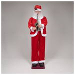Αγιος Βασιλης με Σαξοφωνο, με Μουσικη και Κινηση, 150cm