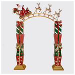 Μεταλλικη Καμαρα με Δωρα και Ελκυθρο, 221x43x303cm