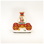 Αμαξα Χιονομπαλα, με Μετασχηματιστη, 2 Led, με Μουσικη, 20x15x20,5cm