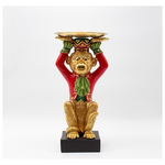 Μαιμουδιτσα με Πιατελα, Κοκκινη, Πολυρεζιν, 23.3x36cm