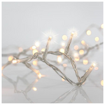 Βροχη, 288 Flash led 5mm, 36v Μετασχηματιστη, 4 Επεκτασεις ωσ 3 Σετ, Διαφανο pvc Καλωδιο, Θερμα Λευκα Led, 600x60cm, Προεκταση Παροχης 3m, Ιρ44