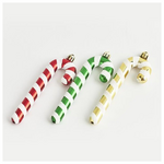 Γλειφιτζουρια Πλαστικα, Χρυσα, Κοκκινα, Πρασινα, σετ 3τμχ, 13cm