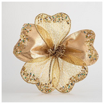 Λουλουδι Ιβισκος Σαμπανι, Οργαντζα, 30cm