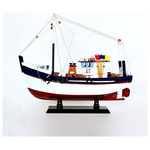 Καραβι, Μπλε-Λευκο-Κοκκινο, 45x14x39cm