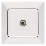 Πριζα tv f Connector Λευκη