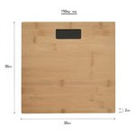 Ζυγαρια Ψηφιακη Μπαμπου 150kg  Click 6-65-373-0012