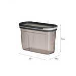 Click Δοχειο Αποθηκευσης Τροφιμων pl Γκρι 1.2 lt 10χ20χ13