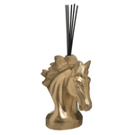 Click Αρωματικο Χωρου με Sticks Αλογο Κεραμικο Χρυσο 20χ10χ25