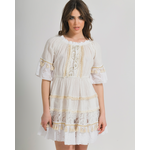 Ble Καφτανι/φορεμα σε Εκρου Χρωμα one Size (100% Cotton)