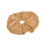 Ble Scrunchie Σε Μουσταρδι Χρωμα Με Γεωμετρικα Σχεδια Φ8χ2 5-49-348-0039