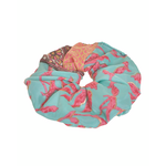 Scrunchie Σε Βεραμαν/ροζ Χρωμα Με Χρυσες Λεπτομερειες Φ8χ2 Inart 5-49-348-0063