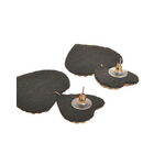 Ble s/2 Σκουλαρικια ''καρδιεσ''  Πολυχρωμα με Πουλιες