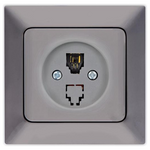 Πριζα Τηλεφωνου Monh rj 11 Γραφιτης