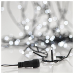 Σειρα, 180 led 3mm, 31v, Επεκταση εωσ 6, Πρασινο Καλωδιο, Λευκο Led, ana 7,5cm, Χωρις Μετασχηματιστη, Ιρ44