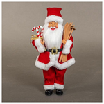 Αγιος Βασιλης Κουρδιστος, με Παγοπεδιλα, 45cm