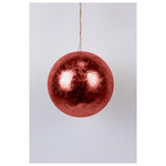 Μπαλα, Μεταλλικο Κοκκινο, 30cm
