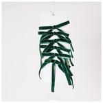 Μικροι Φιογκοι Βελουδινοι Σμαραγδι, σετ 6τμχ, 13x19cm