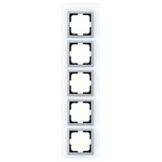 Πλαισιο 5 Θεσεων Λευκο Γυαλι