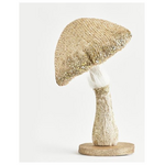 Υφασματινο Μανιταρι , Σαμπανι με Γκλιτερ, 16x16x26cm