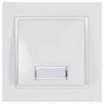 Μπουτον Κουδουνιου+λυχνια Λευκο