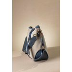 Τσάντα Ώμου από Καραβόπανο με Ιμάντα