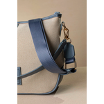 Τσάντα Ώμου από Καραβόπανο με Ιμάντα