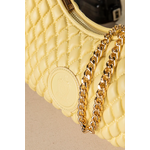 Οβάλ Τσάντα Χειρός και Ώμου με Αφαιρούμενη Αλυσίδα