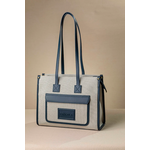 Τετράγωνη Τσάντα Ώμου από Καραβόπανο