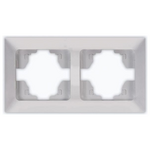 Πλαισιο 2 Θεσεων Νικελ mat Οριζοντιο