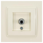 Πριζα tv Satellite Τερματικη Μπεζ