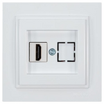 Πριζα Hdmi Λευκη