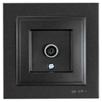 Πριζα tv Τερματικη Μαυρο