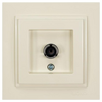 Πριζα tv Τερματικη Μπεζ