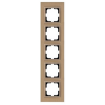 Πλαισιο 5 Θεσεων Αλουμινιο Μπρονζε