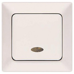 Μπουτον Κλιμακοστασιου+λυχνια Λευκος