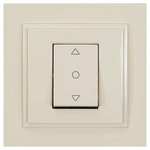 Διακοπτης Ρολλων Μπεζ